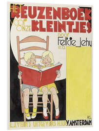 Quadro em PVC Het Reuzenboek Voor Onze Kleintjes - Vintage Advertising Collection