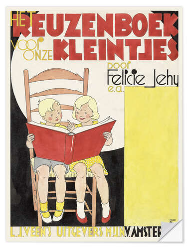 Vinilo para la pared Het Reuzenboek Voor Onze Kleintjes