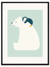 Gerahmter Kunstdruck Bleib immer bei mir - Andy Westface