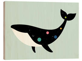Wood print Dreamy Journey - Andy Westface