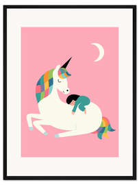 Gerahmter Kunstdruck Zeit für mich - Andy Westface