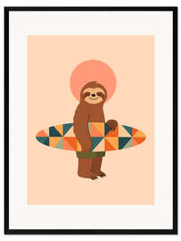 Impresión de arte enmarcada Endless Summer - Andy Westface
