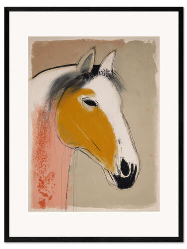 Impresión de arte enmarcada Horse