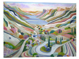 Hartschaumbild Erlebe die Ruhe