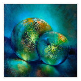 Wandbild Lichtspiel - Annette Schmucker
