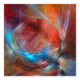 Wandbild Murmel - Annette Schmucker