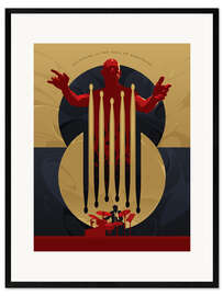 Gerahmter Kunstdruck Whiplash - Nikita Abakumov