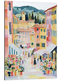 Print på aluminium Living Italy