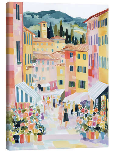 Canvas print Living Italy