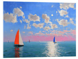Acrylic print Silent Voyage - DejaReve