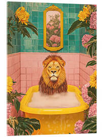 Tableau en verre acrylique Royal Soak - DejaReve