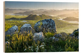 Holzbild Montenegro I