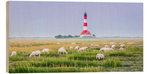 Holzbild Westerhever