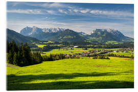 Akryylilasitaulu Kaiser Mountains - Rainer Mirau
