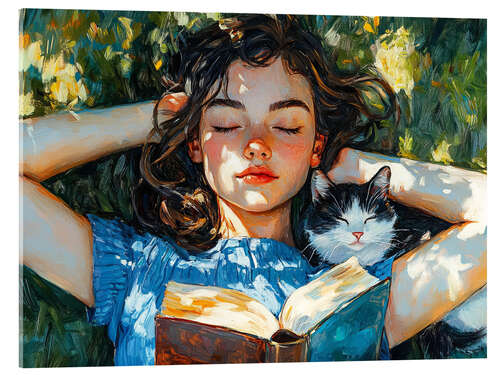 Acrylic print Soft Chapters of Summer