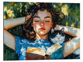 Cuadro de aluminio Soft Chapters of Summer - DejaReve