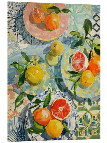 Stampa su vetro acrilico Slices of Sunshine
