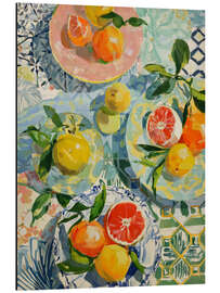 Aluminium print Slices of Sunshine - DejaReve