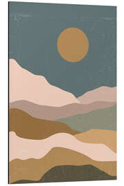 Alubild Boho Landschaft