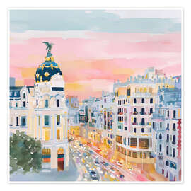 Taulu Madrid at sunset - Niphion