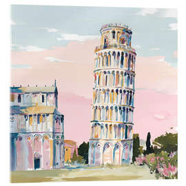 Cuadro de metacrilato The Leaning Tower of Pisa in the morning light - Niphion