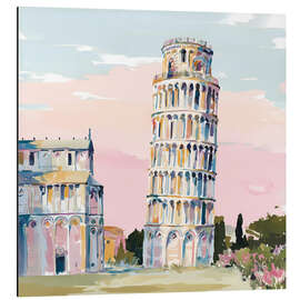 Obraz na aluminium The Leaning Tower of Pisa in the morning light - Niphion