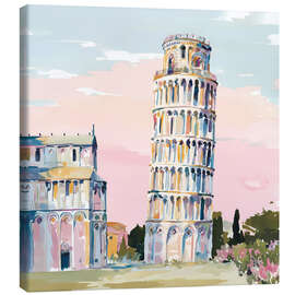 Quadro em tela The Leaning Tower of Pisa in the morning light - Niphion