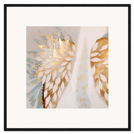 Gerahmter Kunstdruck Halo-Himmel