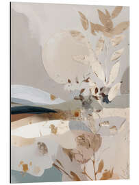 Alubild Goldene Falten