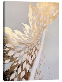 Canvas print Feathered Silence - Bella Eve