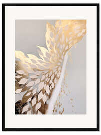 Gerahmter Kunstdruck Gefiederte Stille