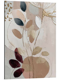 Alubild Süße Blätter I