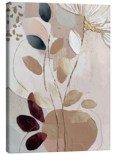 Canvas print Sweet leaves I
