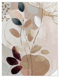 Wandsticker Süße Blätter I