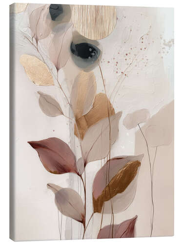 Canvas print Sweet Leaves III