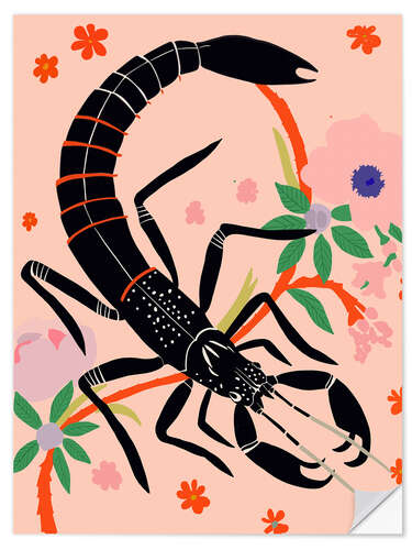 Vinilo para la pared Scorpio