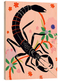 Obraz na drewnie Scorpio - Artsy Sesta