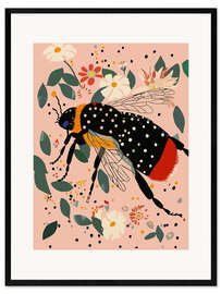 Gerahmter Kunstdruck Blumenrausch