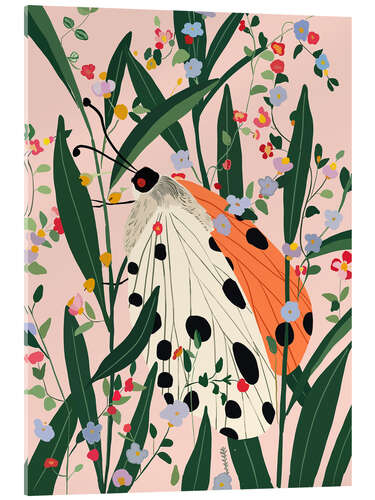 Akrylbilde Hidden Butterfly