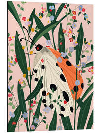 Magnettafel Versteckter Schmetterling