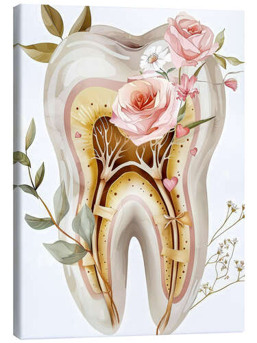 Canvas-taulu Tooth Fairy's workplace
