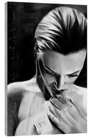 Wood print In Silence - Denny Stoekenbroek
