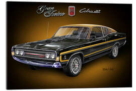 Acrylglasbild 1969 Ford Gran Torino - Michael Fishel