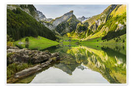 Wandbild Alpstein - Rainer Mirau