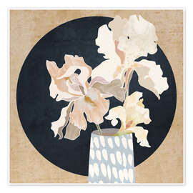 Wandbild Iris Boho II - SpaceFrog Designs