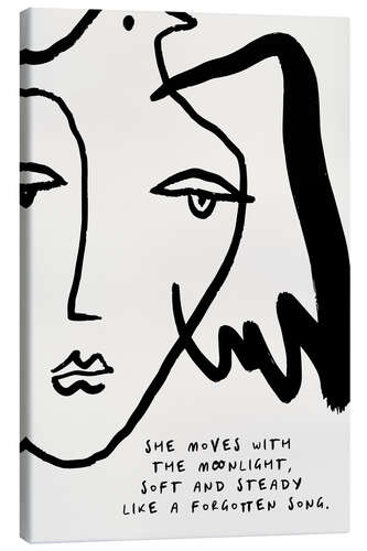 Quadro em tela Cosmic Notes No 02