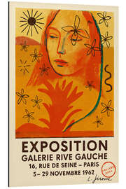 Tableau en aluminium Galerie Rive Gauche, Paris 1962 - treechild