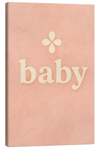 Obraz na płótnie Baby, Pastel Pink