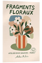 Quadro em acrílico Fragments Floraux - treechild