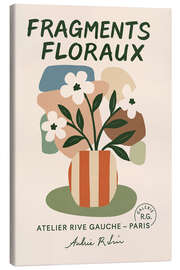 Lienzo Fragments Floraux - treechild